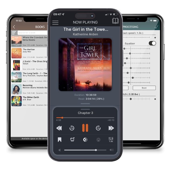 Download fo free audiobook The Girl in the Tower by Katherine Arden and listen anywhere on your iOS devices in the ListenBook app.