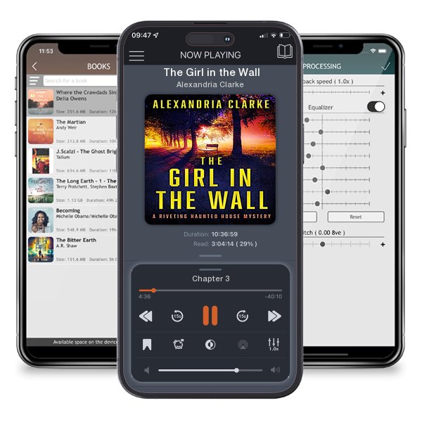 Download fo free audiobook The Girl in the Wall by Alexandria Clarke and listen anywhere on your iOS devices in the ListenBook app.