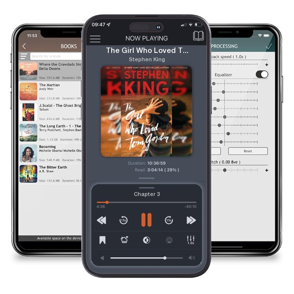 Download fo free audiobook The Girl Who Loved Tom Gordon by Stephen King and listen anywhere on your iOS devices in the ListenBook app.