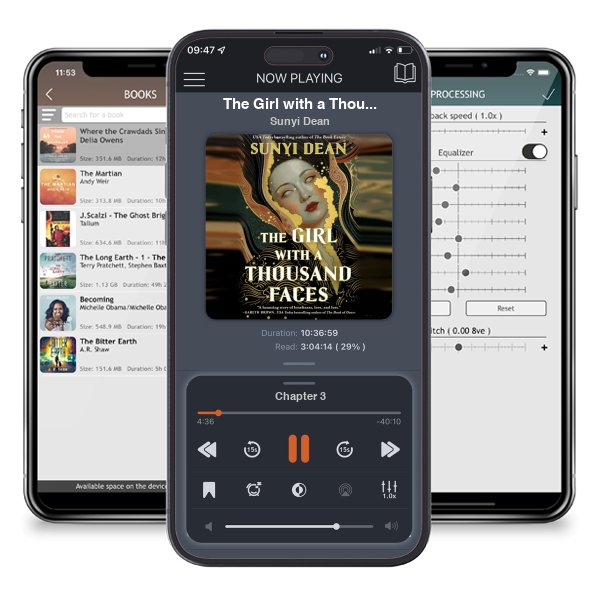 Download fo free audiobook The Girl with a Thousand Faces by Sunyi Dean and listen anywhere on your iOS devices in the ListenBook app.