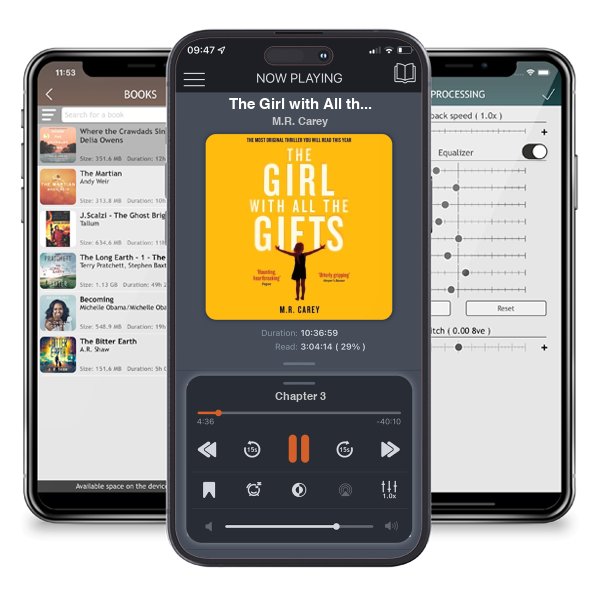 Download fo free audiobook The Girl with All the Gifts (The Girl With All the Gifts, #1) by M.R. Carey and listen anywhere on your iOS devices in the ListenBook app.
