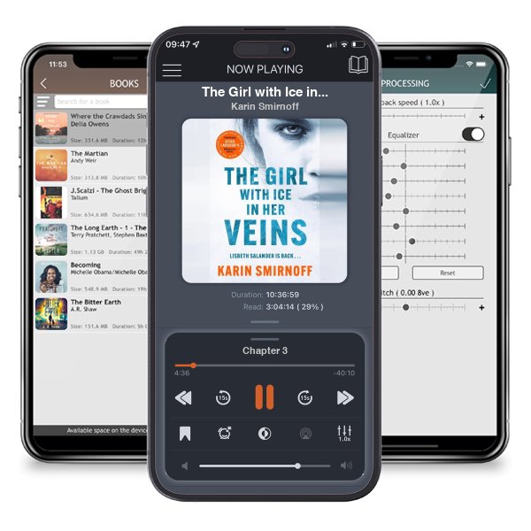 Download fo free audiobook The Girl with Ice in her Veins by Karin Smirnoff and listen anywhere on your iOS devices in the ListenBook app.