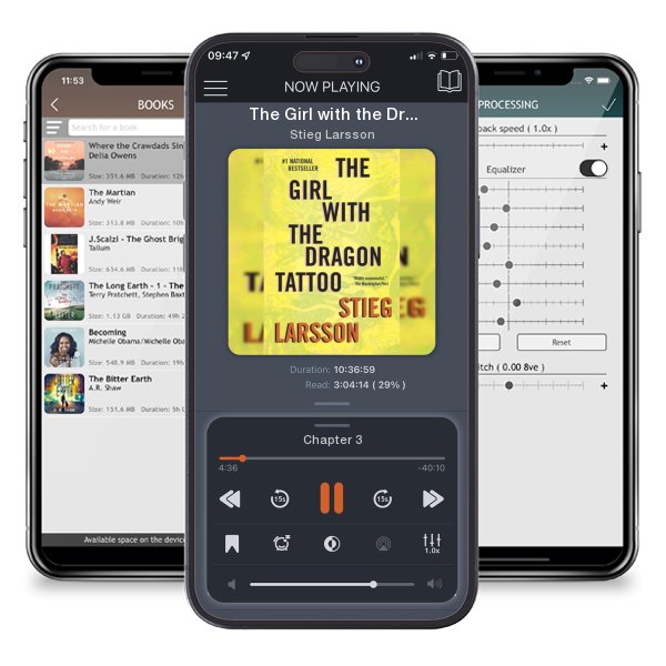 Download fo free audiobook The Girl with the Dragon Tattoo: A Lisbeth Salander Novel by Stieg Larsson and listen anywhere on your iOS devices in the ListenBook app.
