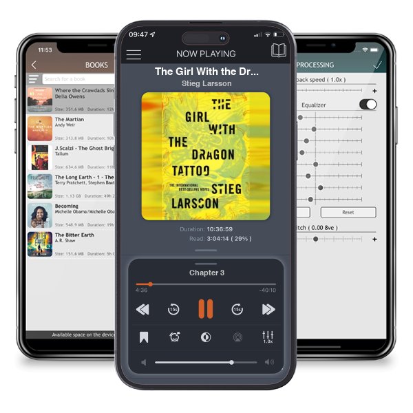 Download fo free audiobook The Girl With the Dragon Tattoo (Millennium, #1) by Stieg Larsson and listen anywhere on your iOS devices in the ListenBook app.