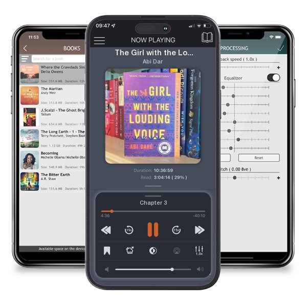 Download fo free audiobook The Girl with the Louding Voice by Abi Daré and listen anywhere on your iOS devices in the ListenBook app.