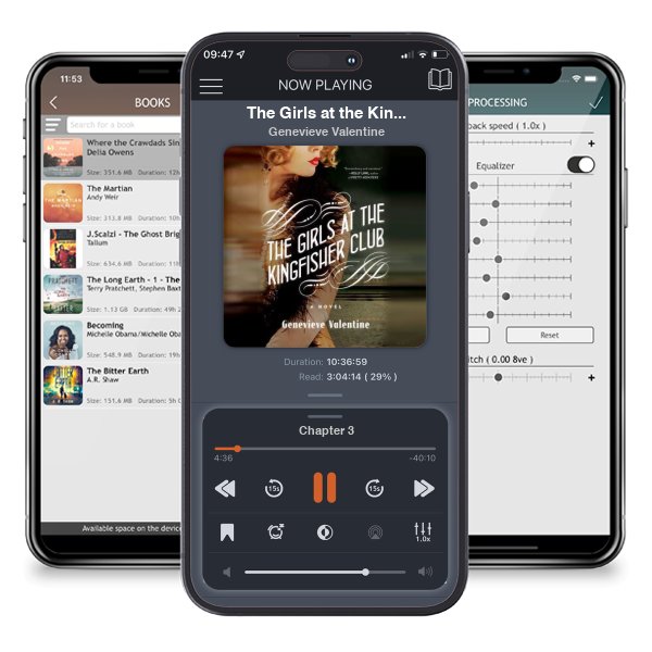 Download fo free audiobook The Girls at the Kingfisher Club by Genevieve Valentine and listen anywhere on your iOS devices in the ListenBook app.