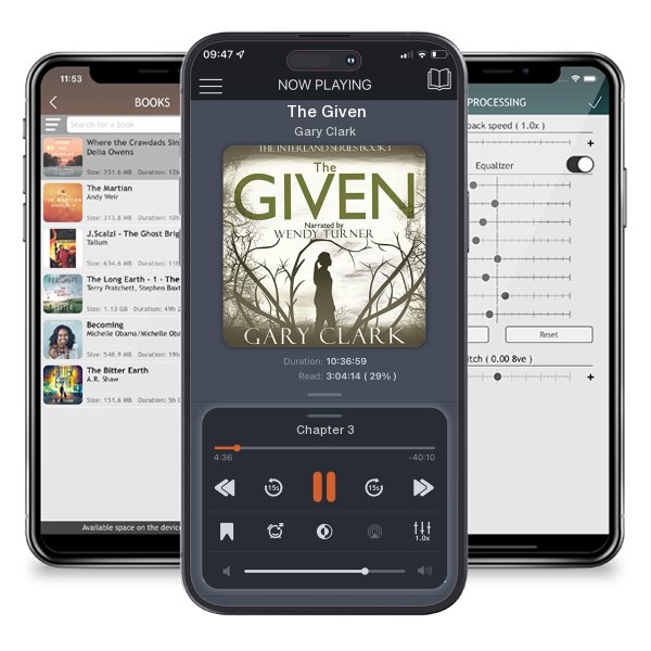 Download fo free audiobook The Given by Gary Clark and listen anywhere on your iOS devices in the ListenBook app.