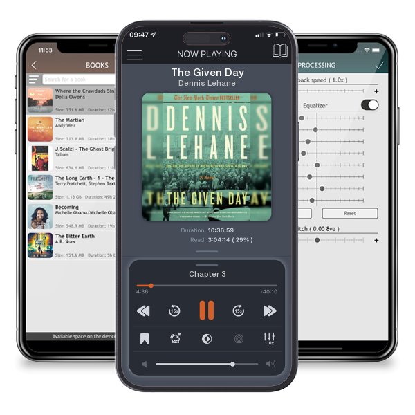 Download fo free audiobook The Given Day by Dennis Lehane and listen anywhere on your iOS devices in the ListenBook app.