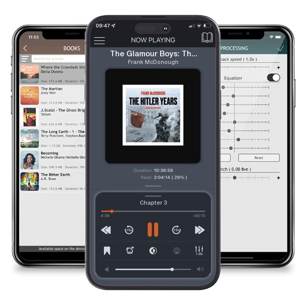Download fo free audiobook The Glamour Boys: The Secret Story of the Rebels who Fought for Britain to Defeat Hitler by Frank McDonough and listen anywhere on your iOS devices in the ListenBook app.