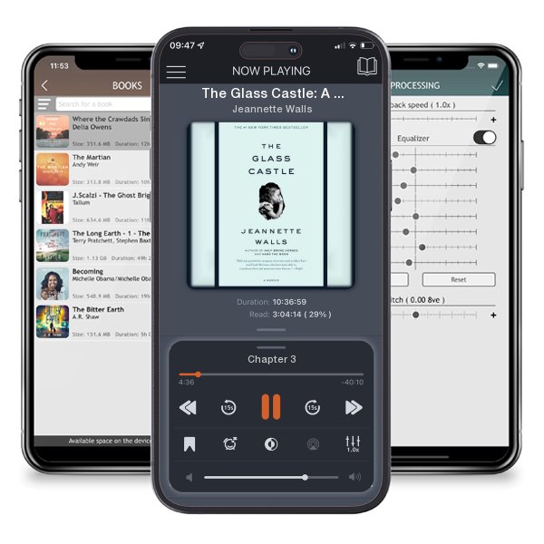 Download fo free audiobook The Glass Castle: A Memoir by Jeannette Walls and listen anywhere on your iOS devices in the ListenBook app.