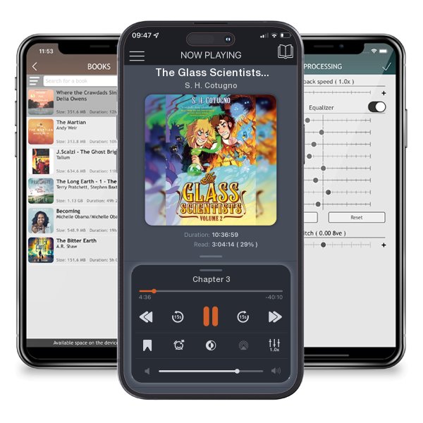 Download fo free audiobook The Glass Scientists: Volume Two by S. H. Cotugno and listen anywhere on your iOS devices in the ListenBook app.