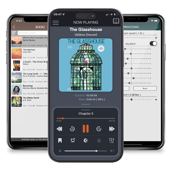 Download fo free audiobook The Glasshouse by Hélène Druvert and listen anywhere on your iOS devices in the ListenBook app.