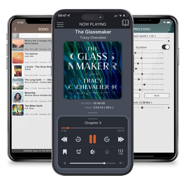 Download fo free audiobook The Glassmaker by Tracy Chevalier and listen anywhere on your iOS devices in the ListenBook app.