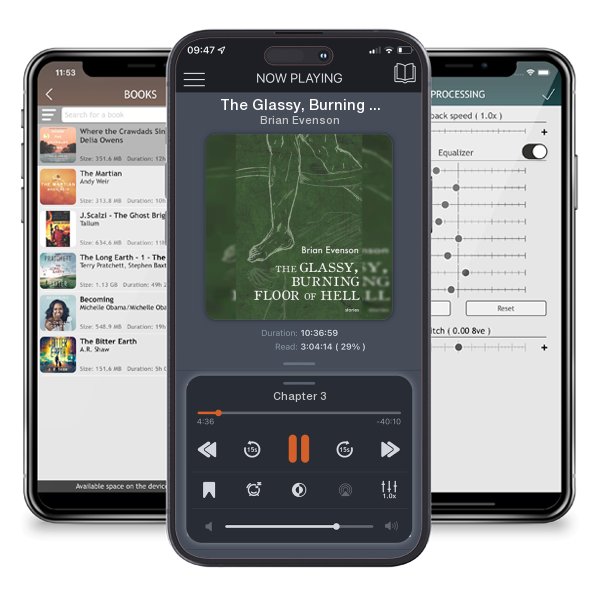 Download fo free audiobook The Glassy, Burning Floor of Hell by Brian Evenson and listen anywhere on your iOS devices in the ListenBook app.