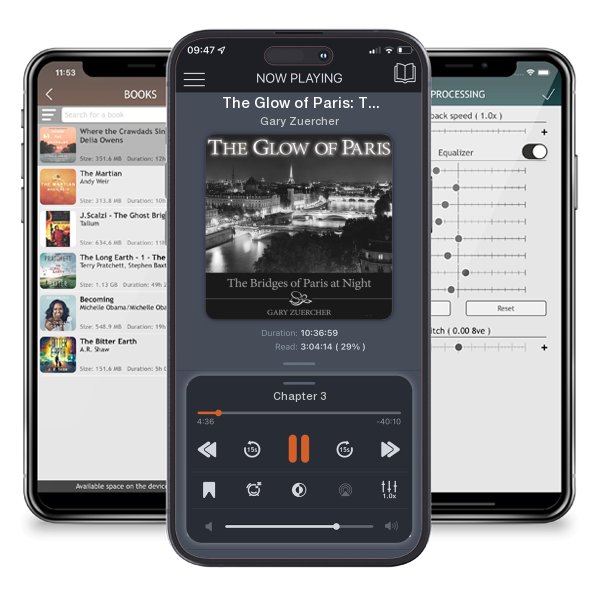 Download fo free audiobook The Glow of Paris: The Bridges of Paris at Night by Gary Zuercher and listen anywhere on your iOS devices in the ListenBook app.