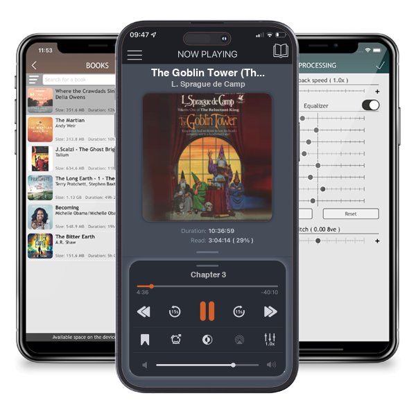 Download fo free audiobook The Goblin Tower (The Reluctant King #1) by L. Sprague de Camp and listen anywhere on your iOS devices in the ListenBook app.