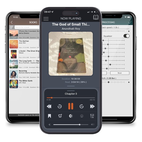 Download fo free audiobook The God of Small Things by Arundhati Roy and listen anywhere on your iOS devices in the ListenBook app.