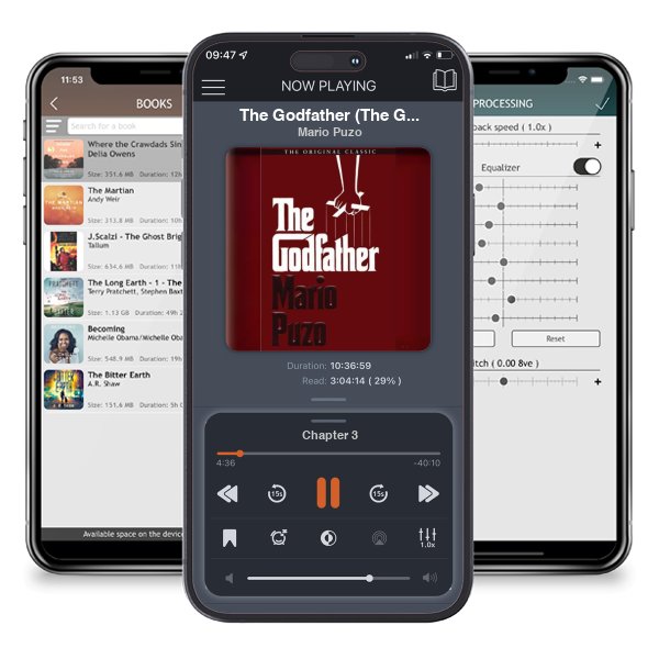 Download fo free audiobook The Godfather (The Godfather, #1) by Mario Puzo and listen anywhere on your iOS devices in the ListenBook app.