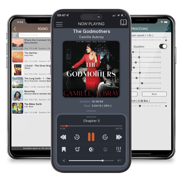 Download fo free audiobook The Godmothers by Camille Aubray and listen anywhere on your iOS devices in the ListenBook app.