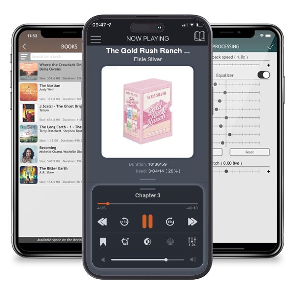 Download fo free audiobook The Gold Rush Ranch Boxed Set by Elsie Silver and listen anywhere on your iOS devices in the ListenBook app.
