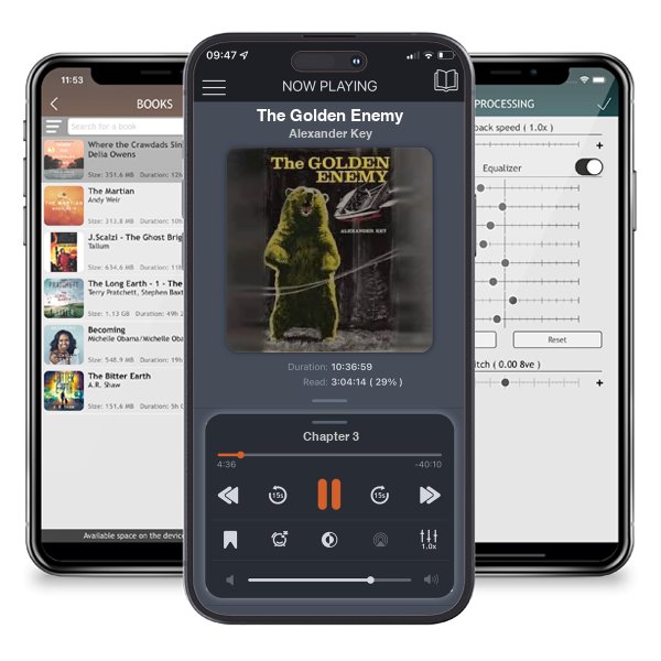 Download fo free audiobook The Golden Enemy by Alexander Key and listen anywhere on your iOS devices in the ListenBook app.