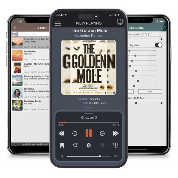 Download fo free audiobook The Golden Mole by Katherine Rundell and listen anywhere on your iOS devices in the ListenBook app.