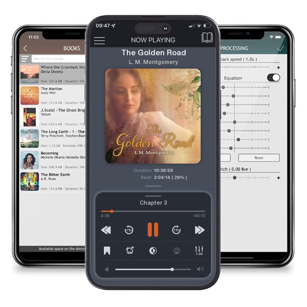 Download fo free audiobook The Golden Road by L. M. Montgomery and listen anywhere on your iOS devices in the ListenBook app.