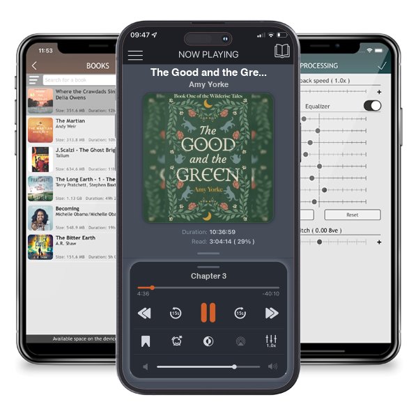 Download fo free audiobook The Good and the Green: A Cozy Romantic Fantasy Novel by Amy Yorke and listen anywhere on your iOS devices in the ListenBook app.