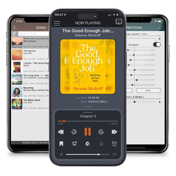 Download fo free audiobook The Good Enough Job: Reclaiming Life from Work by Simone Stolzoff and listen anywhere on your iOS devices in the ListenBook app.