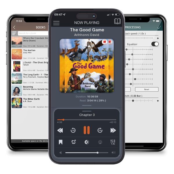 Download fo free audiobook The Good Game by Arihhonni David and listen anywhere on your iOS devices in the ListenBook app.