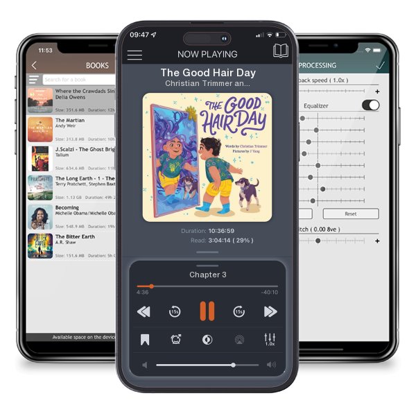 Download fo free audiobook The Good Hair Day by Christian Trimmer and J. Yang and listen anywhere on your iOS devices in the ListenBook app.