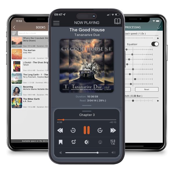 Download fo free audiobook The Good House by Tananarive Due and listen anywhere on your iOS devices in the ListenBook app.