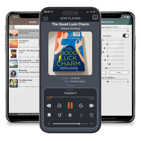 Download fo free audiobook The Good Luck Charm by Helena Hunting and listen anywhere on your iOS devices in the ListenBook app.