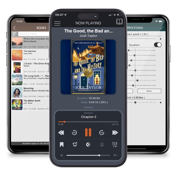 Download fo free audiobook The Good, the Bad and the History (The Chronicles of St Mary\'s, #14) by Jodi Taylor and listen anywhere on your iOS devices in the ListenBook app.