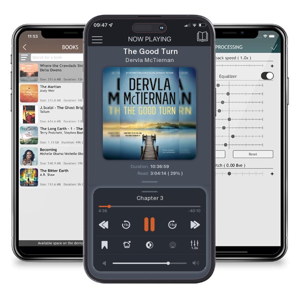 Download fo free audiobook The Good Turn by Dervla McTiernan and listen anywhere on your iOS devices in the ListenBook app.