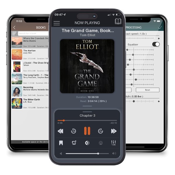 Download fo free audiobook The Grand Game, Book 1 by Tom Elliot and listen anywhere on your iOS devices in the ListenBook app.