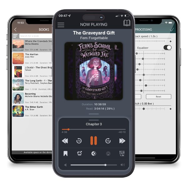 Download fo free audiobook The Graveyard Gift by Fern Forgettable and listen anywhere on your iOS devices in the ListenBook app.