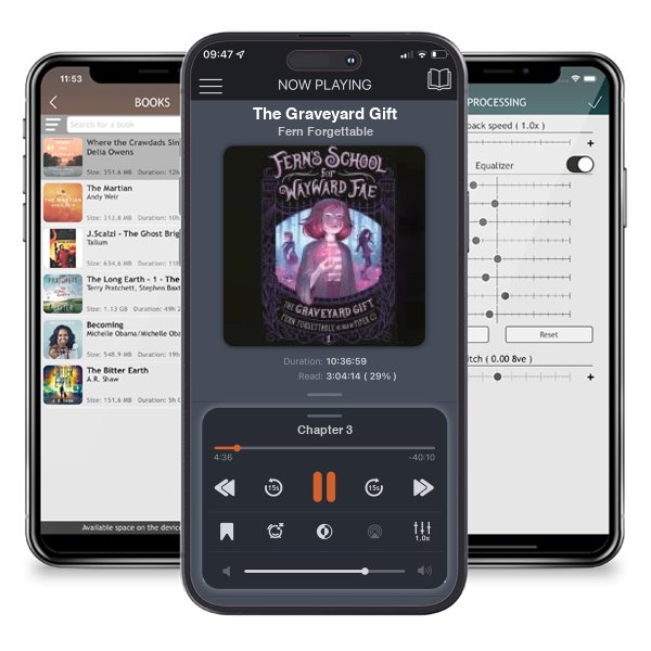 Download fo free audiobook The Graveyard Gift by Fern Forgettable and listen anywhere on your iOS devices in the ListenBook app.