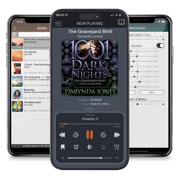 Download fo free audiobook The Graveyard Shift by Darynda Jones and listen anywhere on your iOS devices in the ListenBook app.