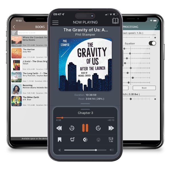 Download fo free audiobook The Gravity of Us: After the Launch by Phil Stamper and listen anywhere on your iOS devices in the ListenBook app.