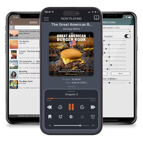 Download fo free audiobook The Great American Burger Book (Expanded and Updated... by George Motz and listen anywhere on your iOS devices in the ListenBook app.