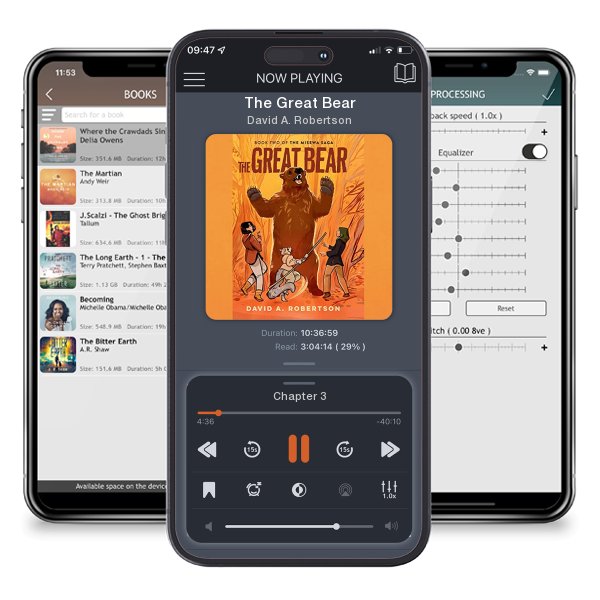Download fo free audiobook The Great Bear by David A. Robertson and listen anywhere on your iOS devices in the ListenBook app.