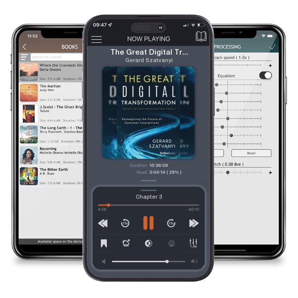 Download fo free audiobook The Great Digital Transformation: Reimagining the Future of Customer Interactions by Gerard Szatvanyi and listen anywhere on your iOS devices in the ListenBook app.