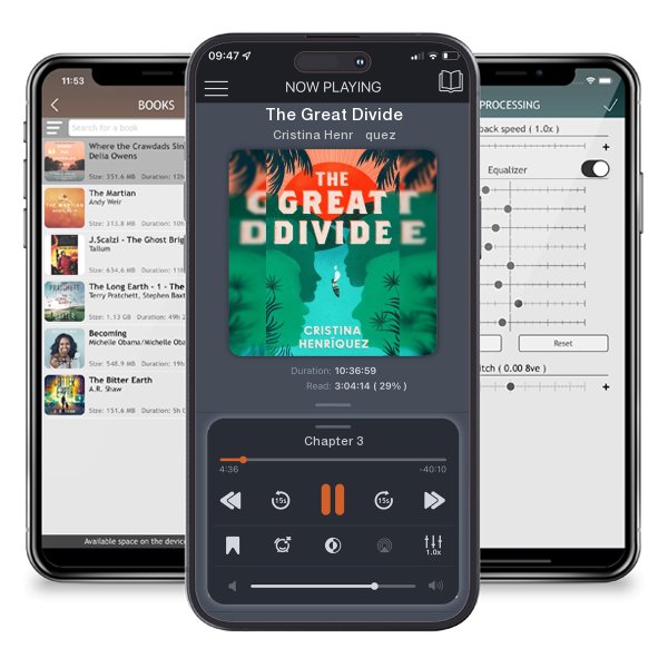 Download fo free audiobook The Great Divide by Cristina Henríquez and listen anywhere on your iOS devices in the ListenBook app.