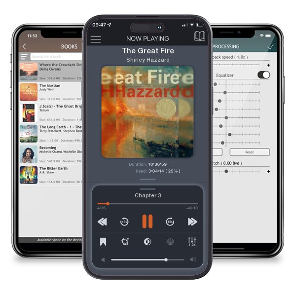 Download fo free audiobook The Great Fire by Shirley Hazzard and listen anywhere on your iOS devices in the ListenBook app.