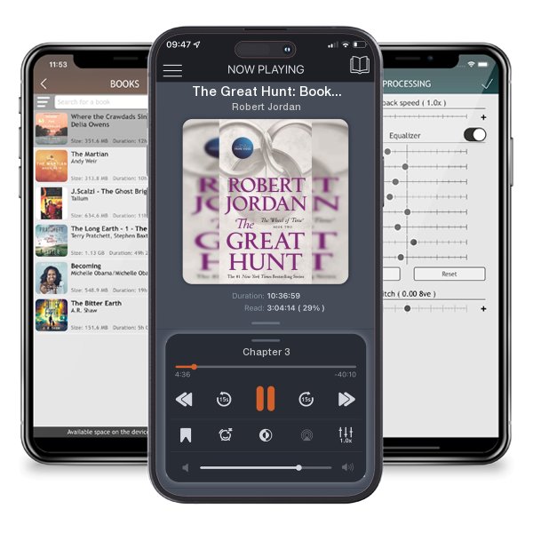 Download fo free audiobook The Great Hunt: Book Two of 'The Wheel of Time' by Robert Jordan and listen anywhere on your iOS devices in the ListenBook app.