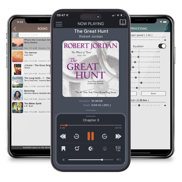 Download fo free audiobook The Great Hunt by Robert Jordan and listen anywhere on your iOS devices in the ListenBook app.