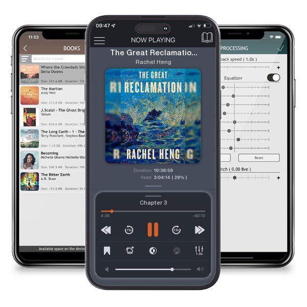 Download fo free audiobook The Great Reclamation by Rachel Heng and listen anywhere on your iOS devices in the ListenBook app.