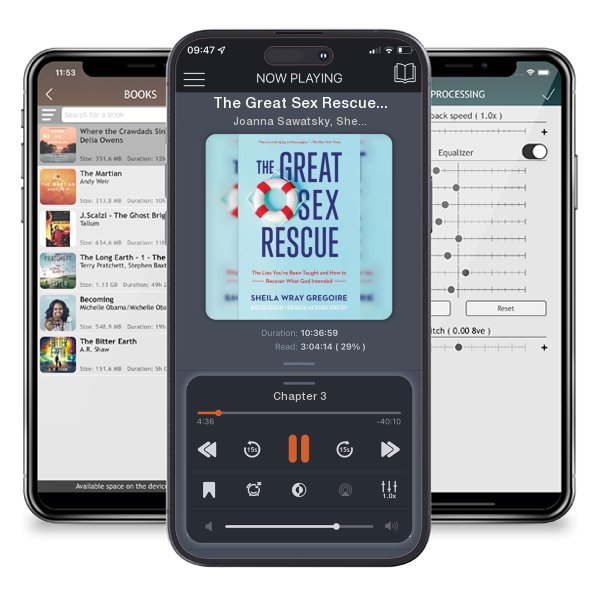 Download fo free audiobook The Great Sex Rescue: The Lies You've Been Taught and How to... by Joanna Sawatsky, Sheila Wray Gregoire, et al. and listen anywhere on your iOS devices in the ListenBook app.
