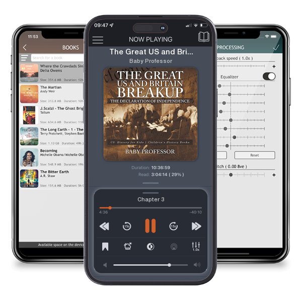 Download fo free audiobook The Great US and Britain Breakup by Baby Professor and listen anywhere on your iOS devices in the ListenBook app.